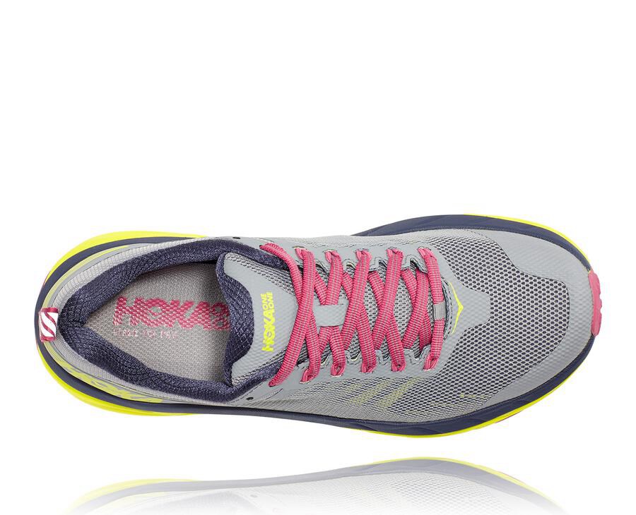 Zapatillas Trail Hoka One One Mujer - Challenger Atr 5 - Gris - PQJ162703